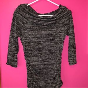 IZ BYER Soft Grey Sweater